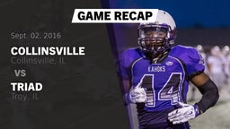 Recap: Collinsville  vs. Triad  2016