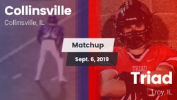 Matchup: Collinsville vs. Triad  2019