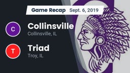 Recap: Collinsville  vs. Triad  2019