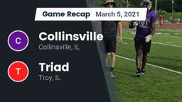 Recap: Collinsville  vs. Triad  2021