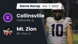 Recap: Collinsville  vs. Mt. Zion  2022