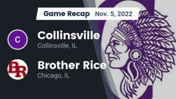 Recap: Collinsville  vs. Brother Rice  2022