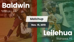 Matchup: Baldwin vs. Leilehua  2019
