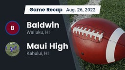 Recap: Baldwin  vs. Maui High 2022