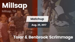 Matchup: Millsap vs. Tolar & Benbrook Scrimmage 2017