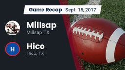 Recap: Millsap  vs. Hico  2017