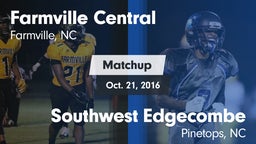 Matchup: Farmville Central vs. Southwest Edgecombe  2016