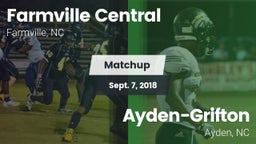 Matchup: Farmville Central vs. Ayden-Grifton  2018