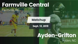 Matchup: Farmville Central vs. Ayden-Grifton  2019