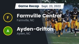 Recap: Farmville Central  vs. Ayden-Grifton  2022