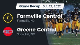 Recap: Farmville Central  vs. Greene Central  2022