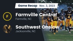 Recap: Farmville Central  vs. Southwest Onslow  2023