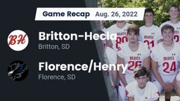 Recap: Britton-Hecla  vs. Florence/Henry  2022