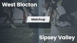 Matchup: West Blocton vs. Sipsey Valley  2016