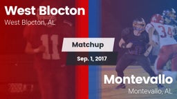Matchup: West Blocton vs. Montevallo  2016