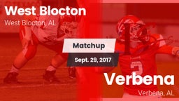 Matchup: West Blocton vs. Verbena  2016