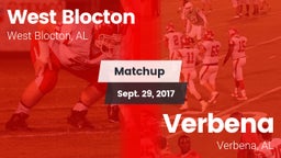 Matchup: West Blocton vs. Verbena  2017