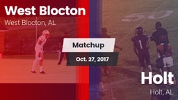 Matchup: West Blocton vs. Holt  2017