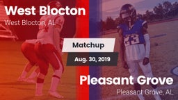 Matchup: West Blocton vs. Pleasant Grove  2019