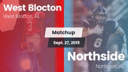Matchup: West Blocton vs. Northside  2019
