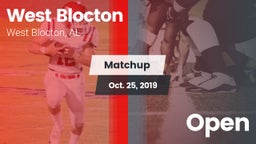 Matchup: West Blocton vs. Open 2019