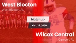 Matchup: West Blocton vs. Wilcox Central  2020