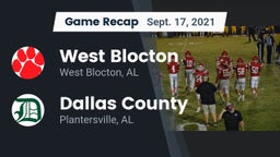 Recap: West Blocton  vs. Dallas County  2021