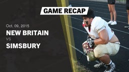 Recap: New Britain  vs. Simsbury  2015