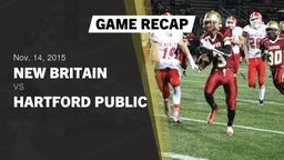 Recap: New Britain  vs. Hartford Public  2015