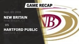 Recap: New Britain  vs. Hartford Public  2016