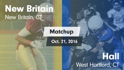 Matchup: New Britain vs. Hall  2016