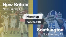 Matchup: New Britain vs. Southington  2016