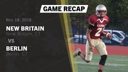 Recap: New Britain  vs. Berlin  2016