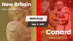 Matchup: New Britain vs. Conard  2017