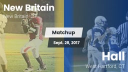 Matchup: New Britain vs. Hall  2017