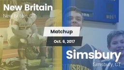 Matchup: New Britain vs. Simsbury  2017