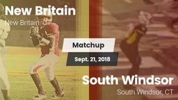 Matchup: New Britain vs. South Windsor  2018