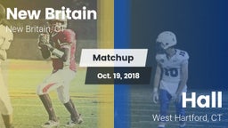 Matchup: New Britain vs. Hall  2018