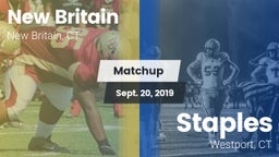 Matchup: New Britain vs. Staples  2019