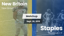 Matchup: New Britain vs. Staples  2019