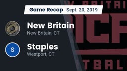 Recap: New Britain  vs. Staples  2019