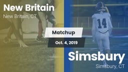 Matchup: New Britain vs. Simsbury  2019