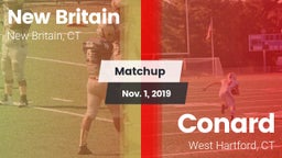 Matchup: New Britain vs. Conard  2019