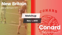 Matchup: New Britain vs. Conard  2019