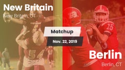 Matchup: New Britain vs. Berlin  2019