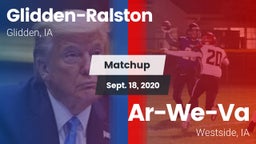 Matchup: Glidden-Ralston vs. Ar-We-Va  2020