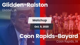 Matchup: Glidden-Ralston vs. Coon Rapids-Bayard  2020