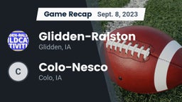 Recap: Glidden-Ralston  vs. Colo-Nesco  2023