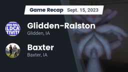 Recap: Glidden-Ralston  vs. Baxter  2023