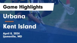 Urbana  vs Kent Island  Game Highlights - April 8, 2024